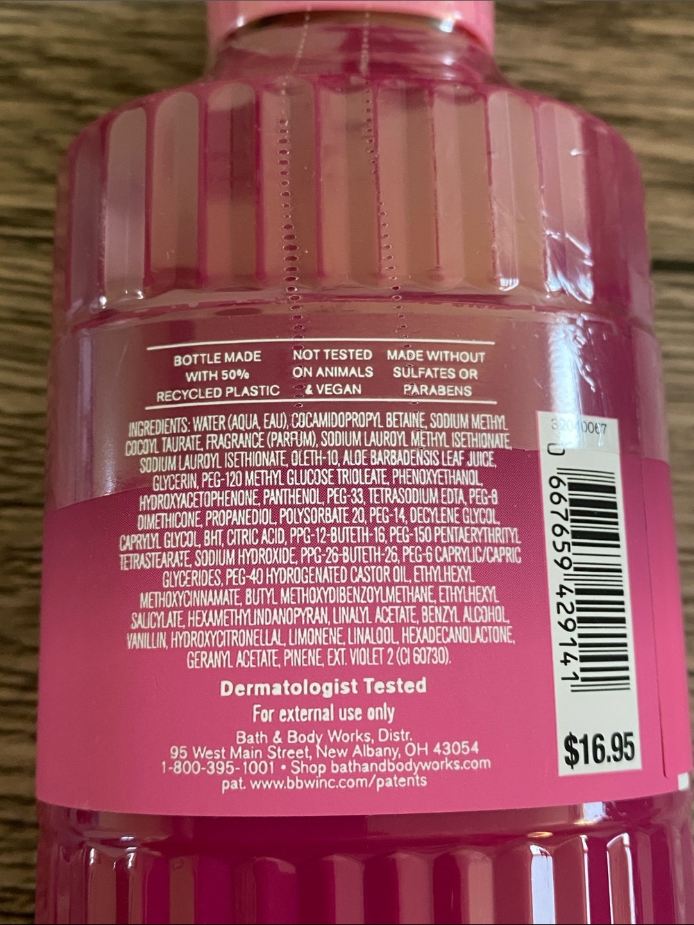 Bath & Body Works Fruity Musk Body Wash - Picture 4 of 8
